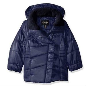 Jessica Simpson girls navy jacket